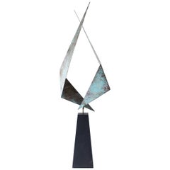 BJ Keith Transcendent Brass Sculpture for C Jere Artisan House