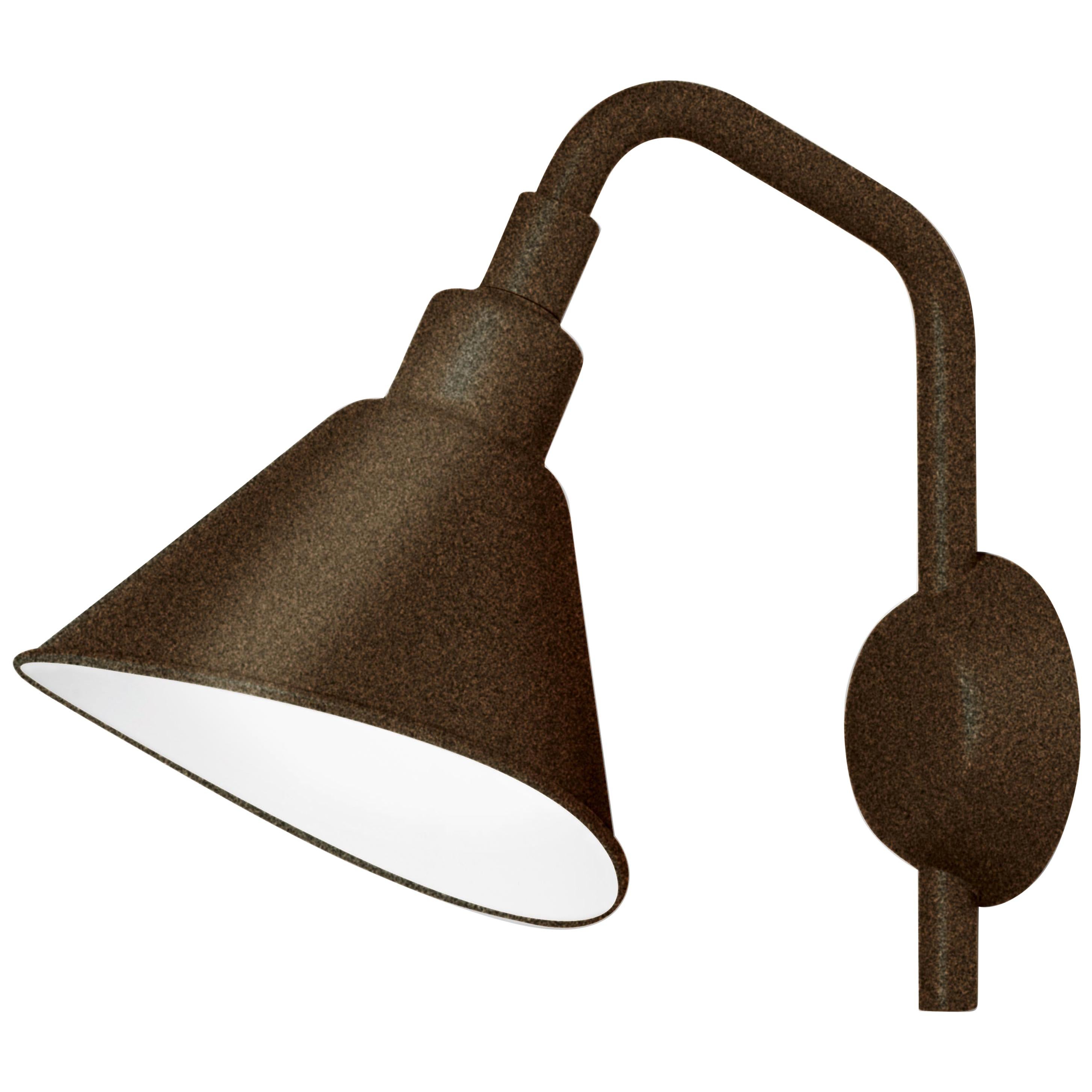 Foscarini Small Smash Wall Lamp in Rust by Diesel For Sale