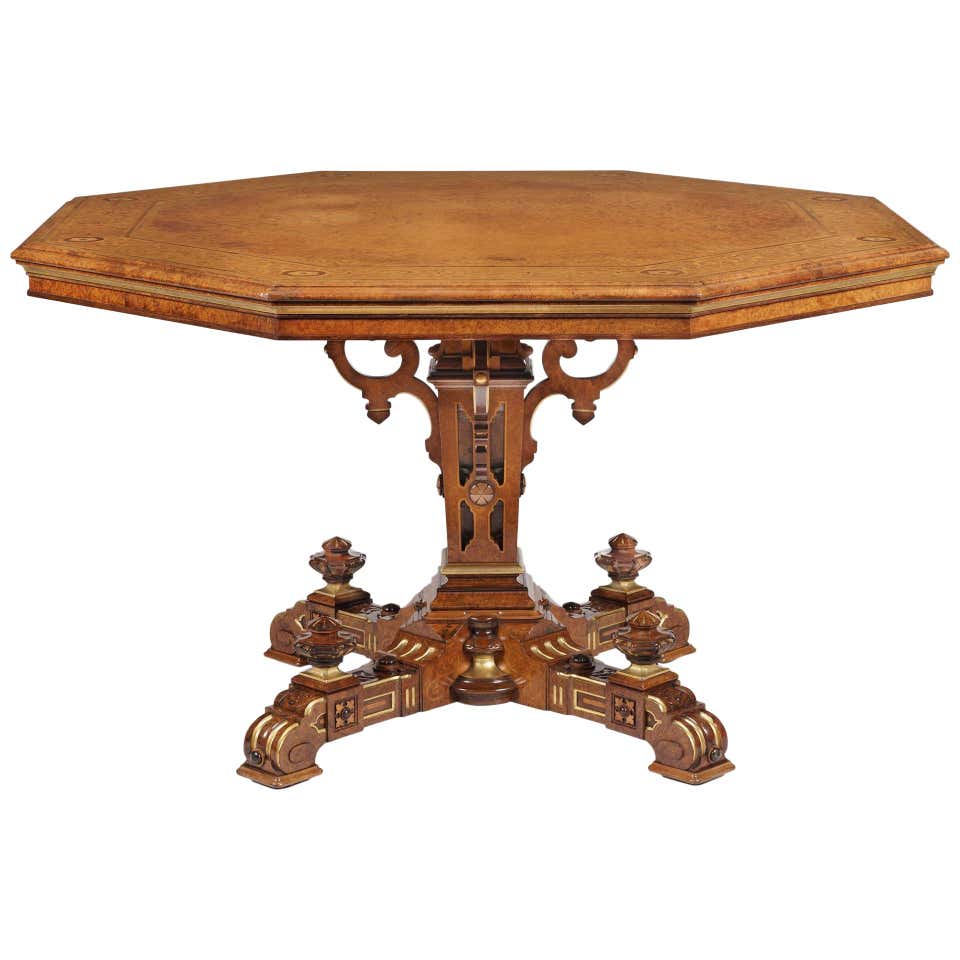 Small Roman Table 19th Century Grand Tour' Giltwood and Micromosaic Centre Table with ...