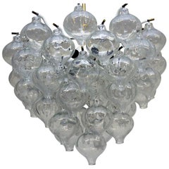 Tulipan Chandelier by J.T. Kalmar, 1960s