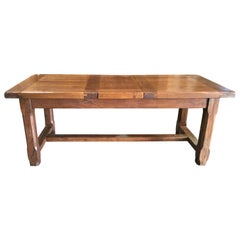 Oozing with Character Antique Rustic Chestnut Farm Table