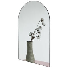 Arcus Arch shaped Contemporary Modern Versatile Frameless Mirror (miroir sans cadre), Large