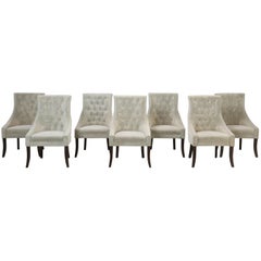 Set of ‘7’ Fabric Very Comfortable Dining Chairs