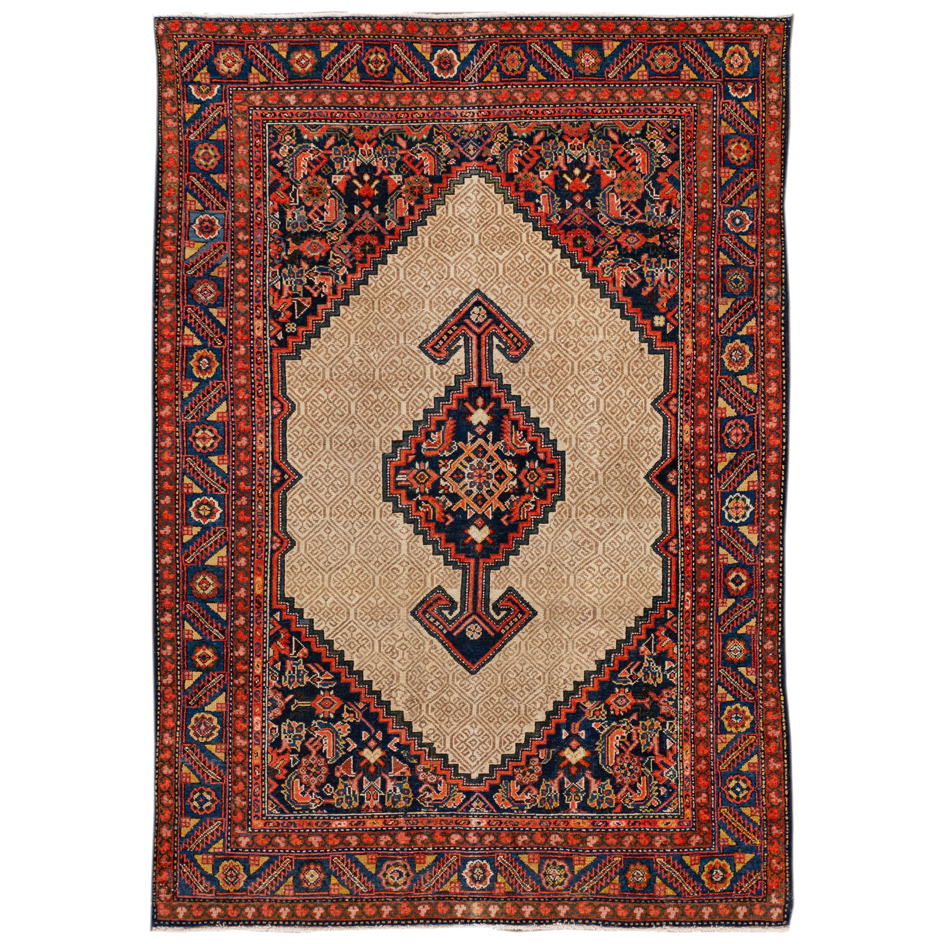 Early 20th Century Scatter Hamadan Rug