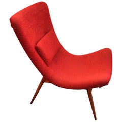 Vintage Banana Chair by Miroslav Navratil for Cesky Navontek, 1959