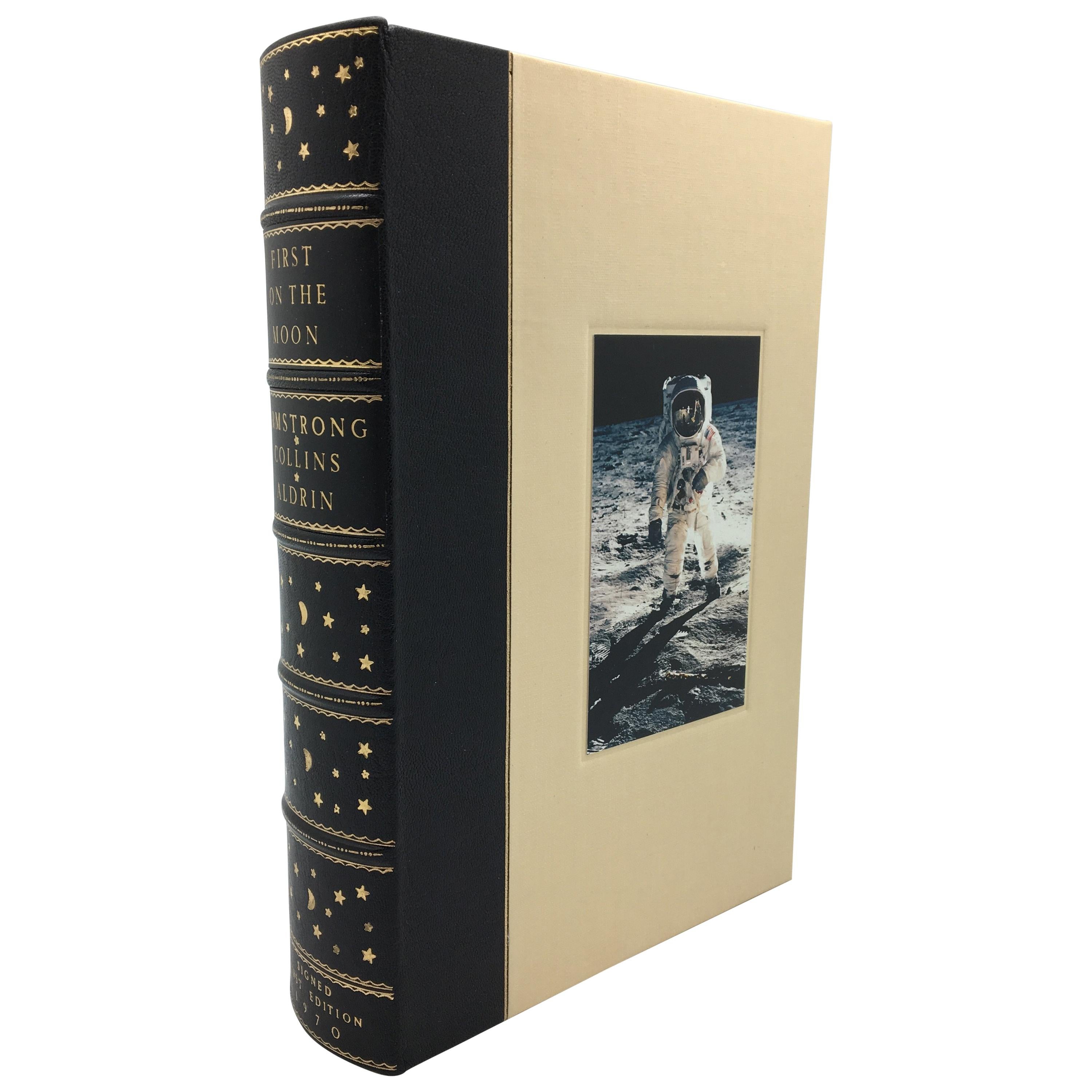 First on the Moon: a Voyage, First Edition, Includes Buzz Aldrin Signature, 1970