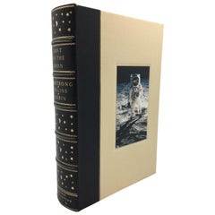 Vintage First on the Moon: a Voyage, First Edition, Includes Buzz Aldrin Signature, 1970