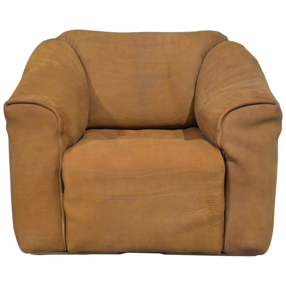 Vintage De Sede DS 47 Leather Armchair, Switzerland, 1970s For Sale