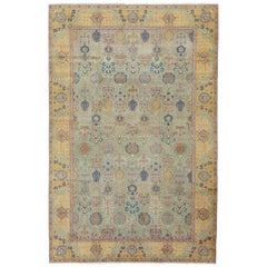Antique Persian Tabriz Rug