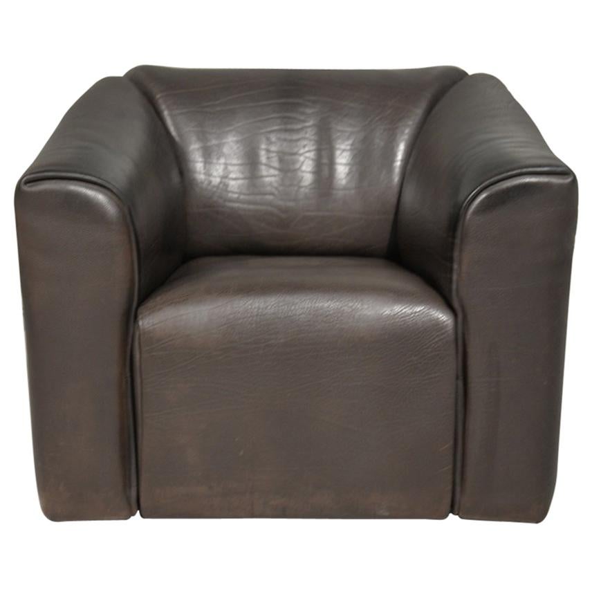 Vintage De Sede DS 47 Leather Armchair, Switzerland, 1970s For Sale