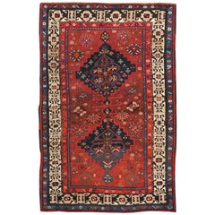 Antique Caucasian Shirvan Rug