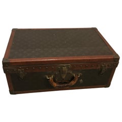 Antique Louis Vuitton Suitcase Trunk with Key
