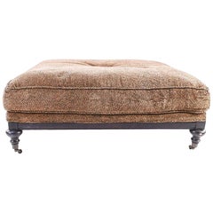 Oversize William iv Style Ottoman