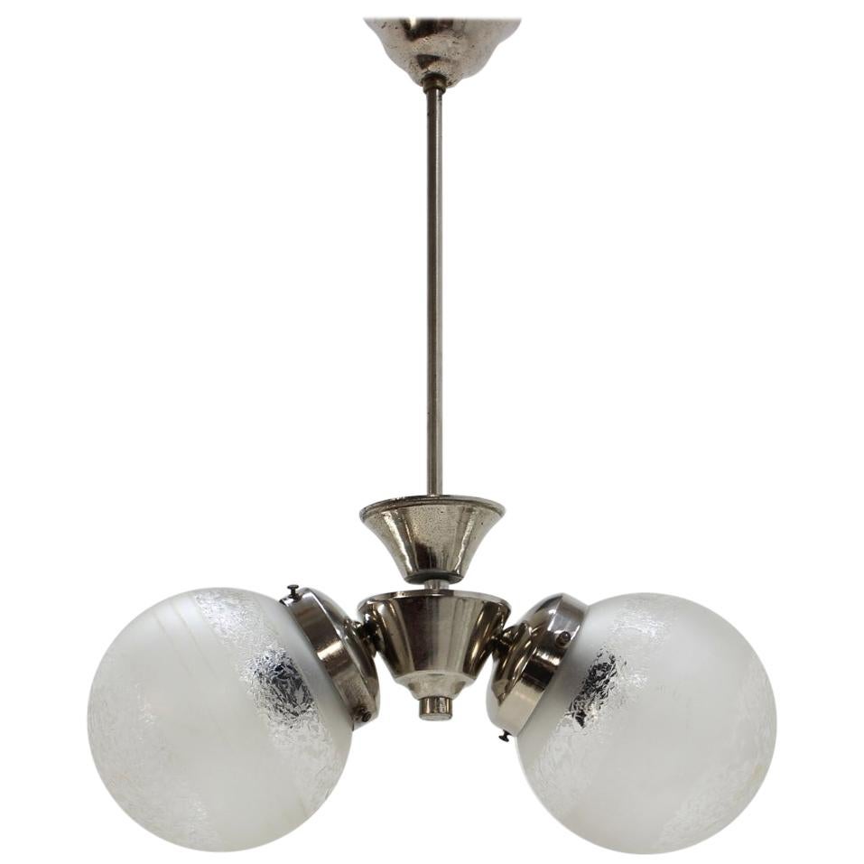 Art Deco Chandelier by Napako, 1930s For Sale