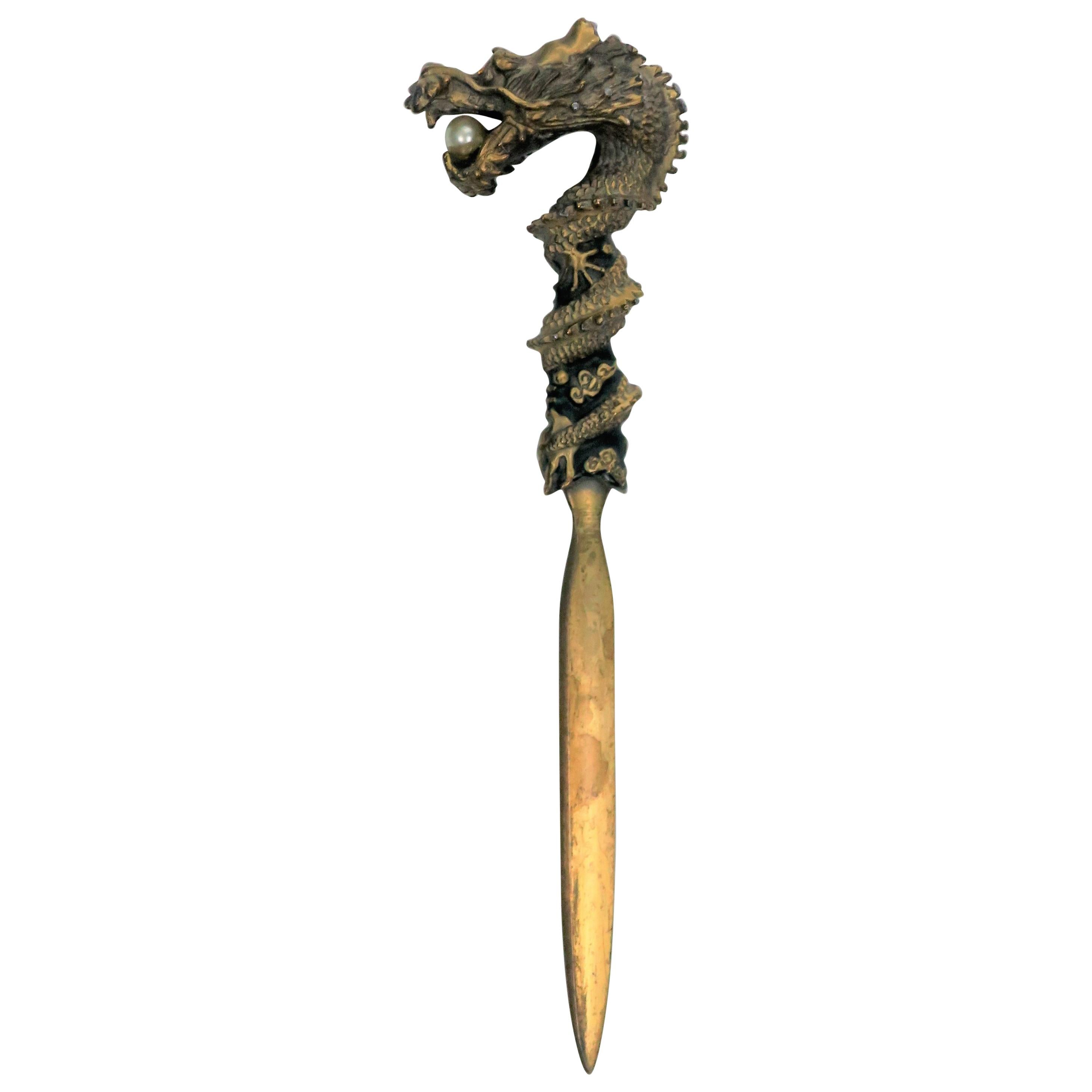 Dragon Letter Opener at 1stDibs