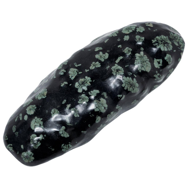 Chinese Peony Meditation Stone For Sale at 1stDibs