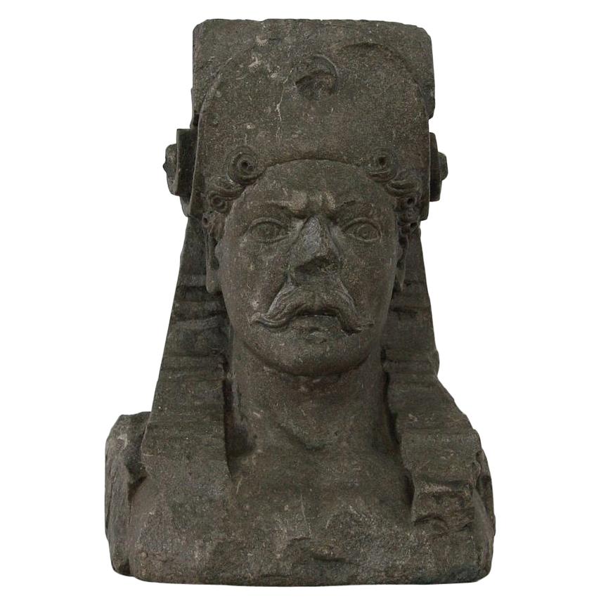 Early 17th Century Carved Stone Renaissance Bust
