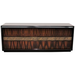 20th Century Modern Design Rosewood Drawer Cabinet 