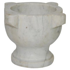 19th Century French Marble Mortar
