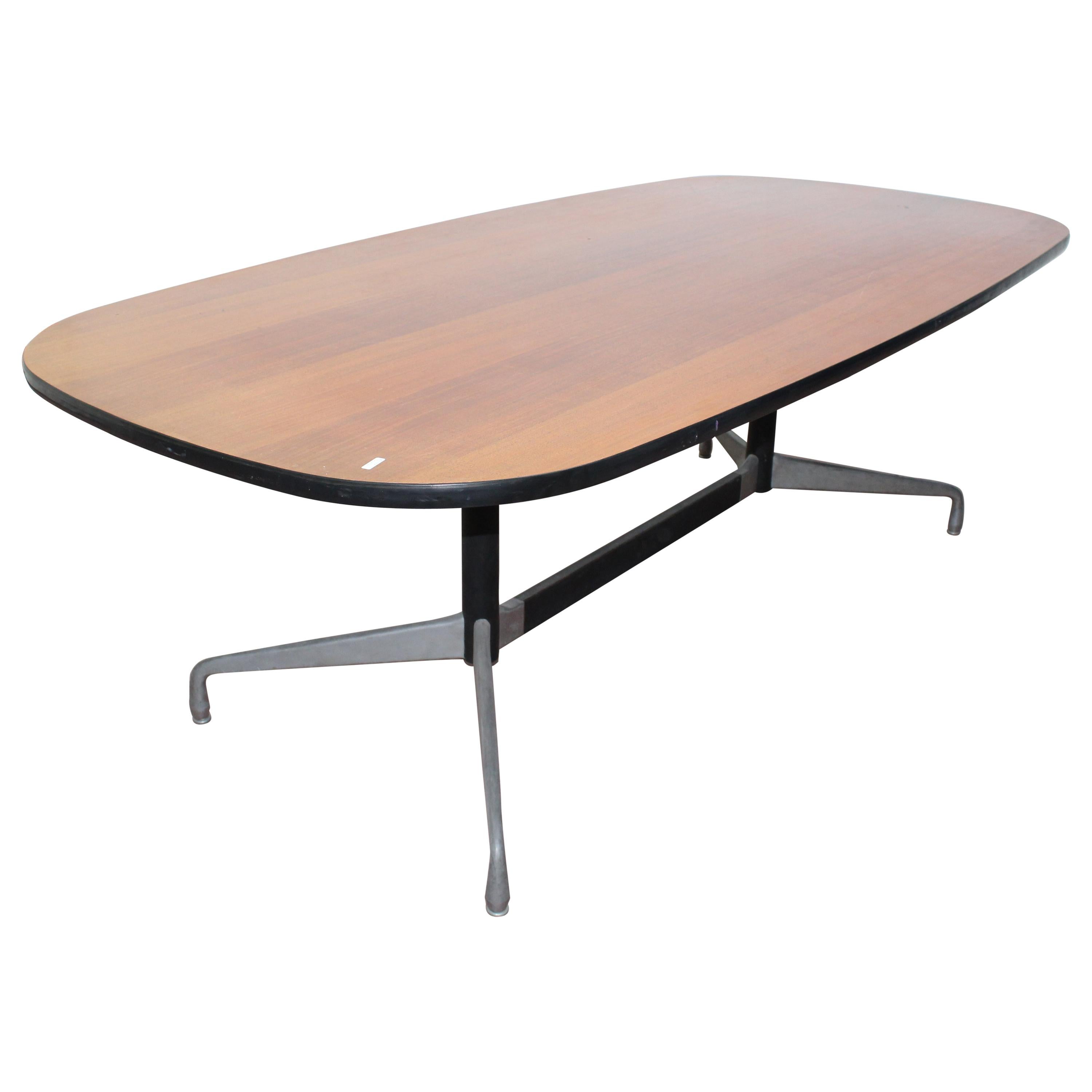 20th Century Modern Ashwood Conference Table Charles Eames 60s