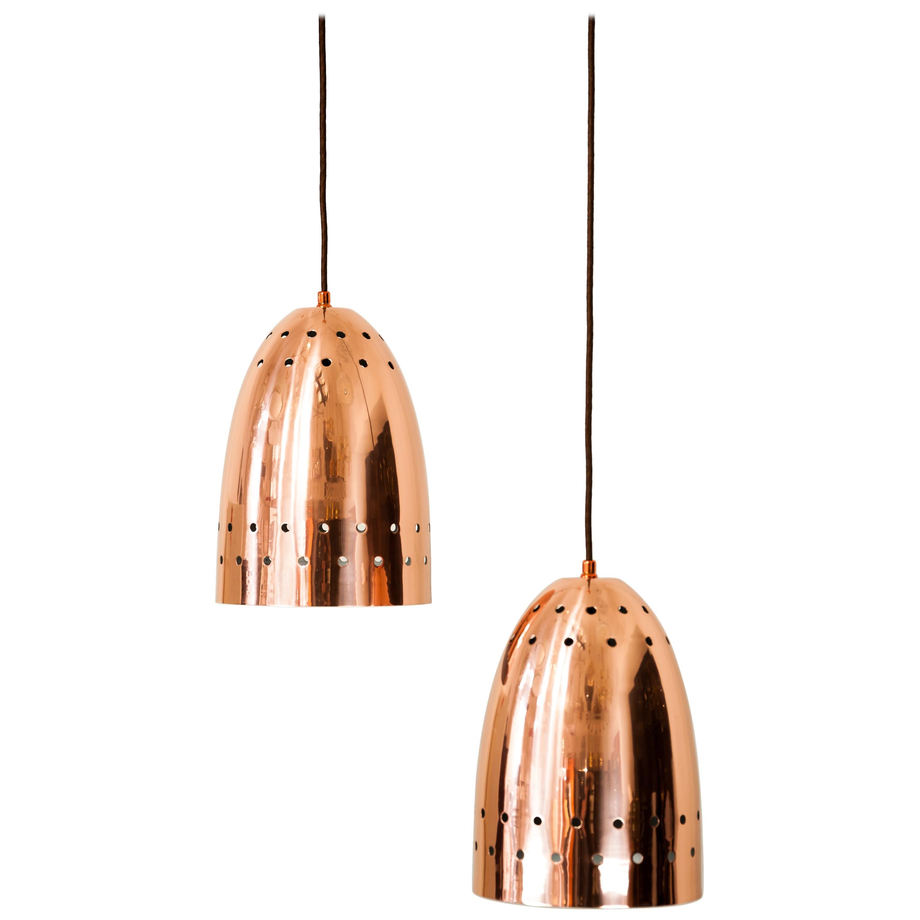 Two Copper J.T Kalmar Pendants, circa 1950s For Sale