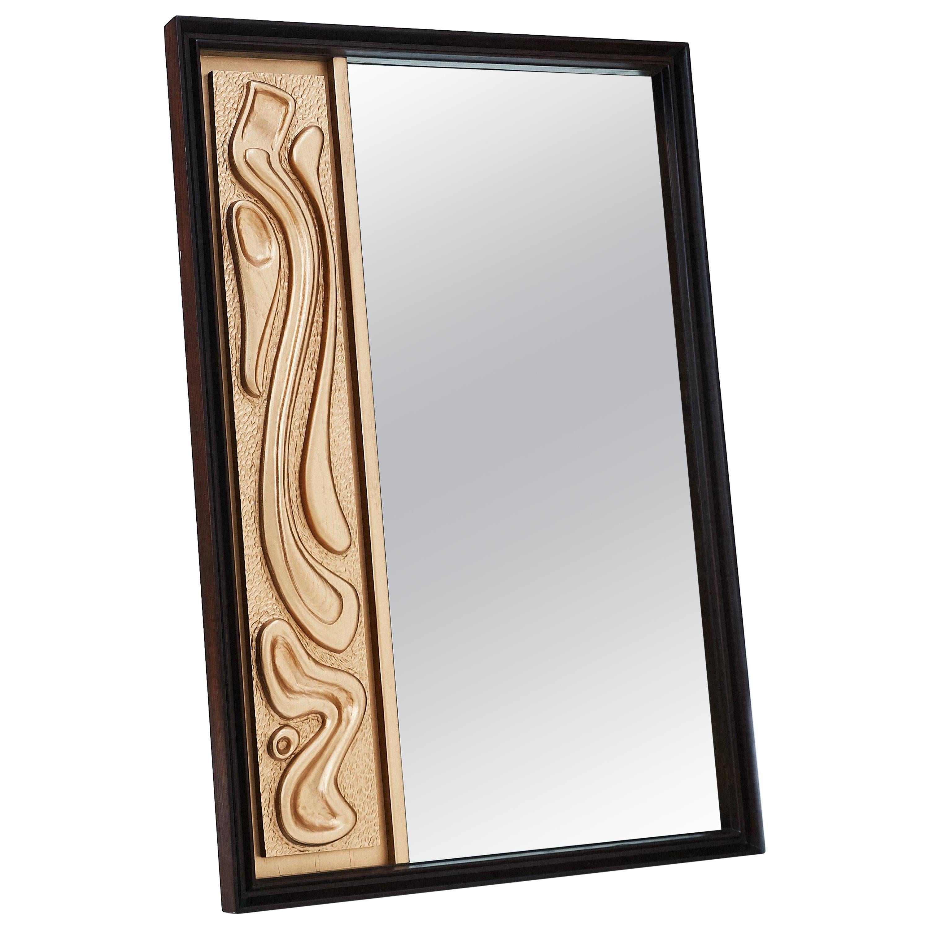 Oceanic Mad Men Style Wall Mirror by Pulaski