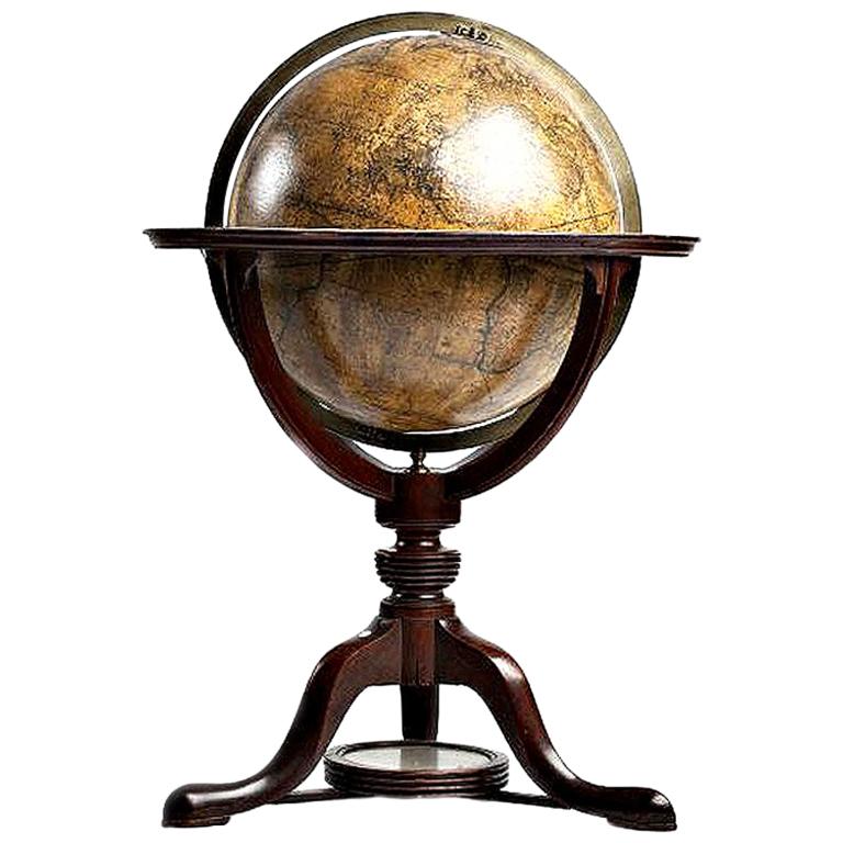 Terrestrial Globe, Signed Cary, London, 1789