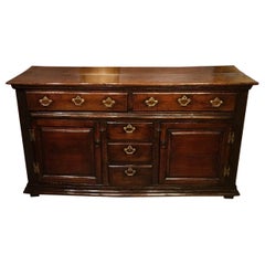 Good Oak 18th Century Antique Dresser Base