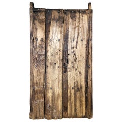 Antique 19th Century Sabino Wood Door Found in Western México