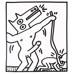 Lithographie de Keith Haring