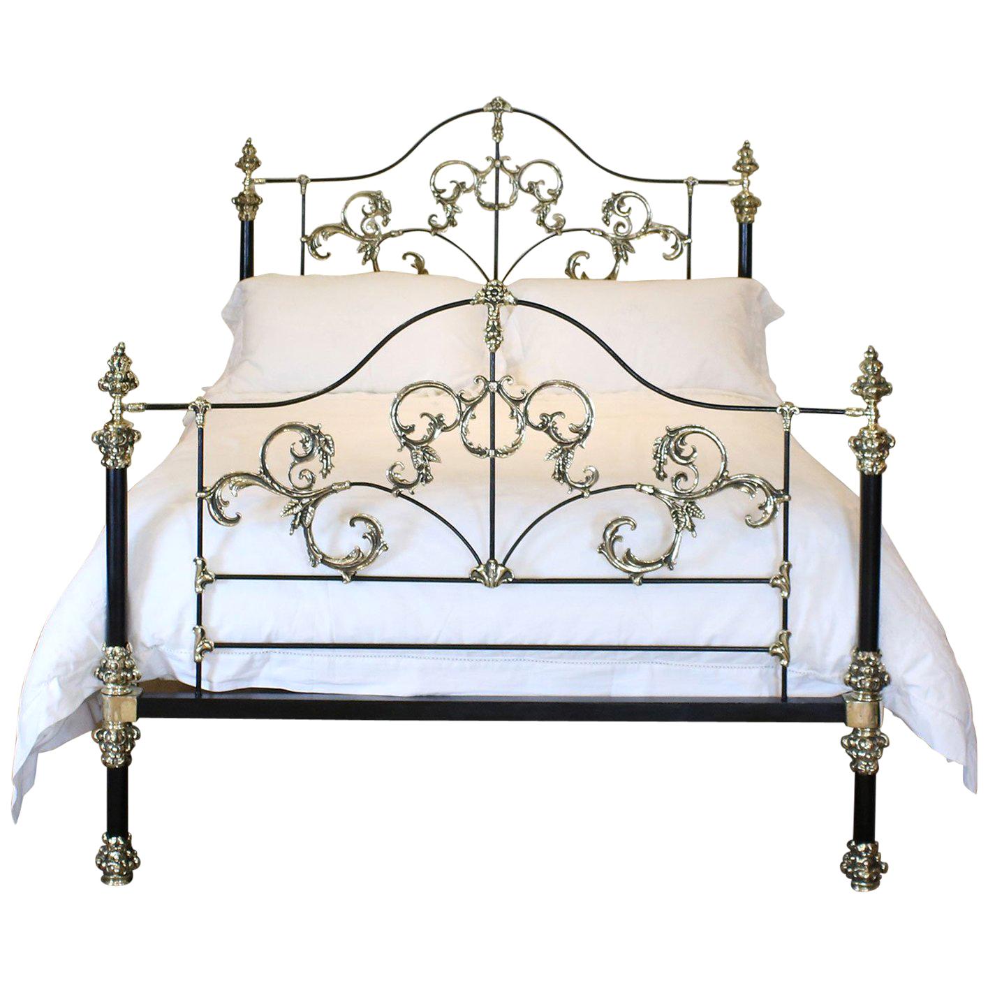 Bespoke Brass and Iron Tangier Bed For Sale