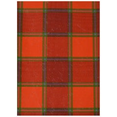 Antique Print of The Scottish Clan Macnab Tartan, circa 1860