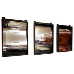 Retro Set of Three Crazy Mirrors