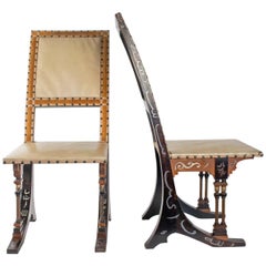 Pair of Chairs from Carlo Bugatti, 1880-1890