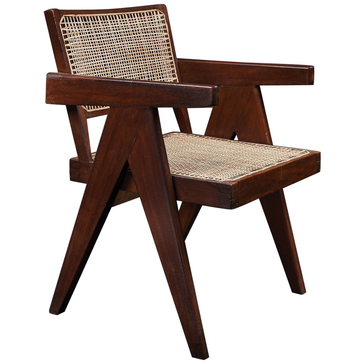 Pierre Jeanneret Office Chair For Sale