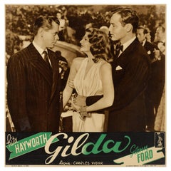 "Gilda" Original Italian Film Poster