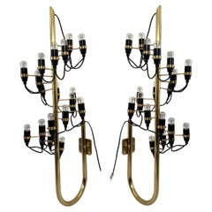 Pair of Wall Lights by Gino Sarfatti, 1960s