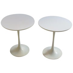 Vintage Pair of 1960s Tulip Side Table Designed by Maurice Burke for Arkana, Bath, UK
