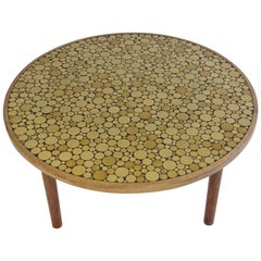 Ceramic Tile-Top Coffee Table by Gordon and Jane Martz