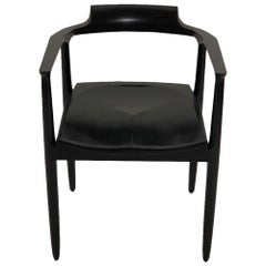 Henry the Armchair in Black Lacquer