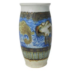 Vintage Primavera Vase Studio Art Pottery Art Deco