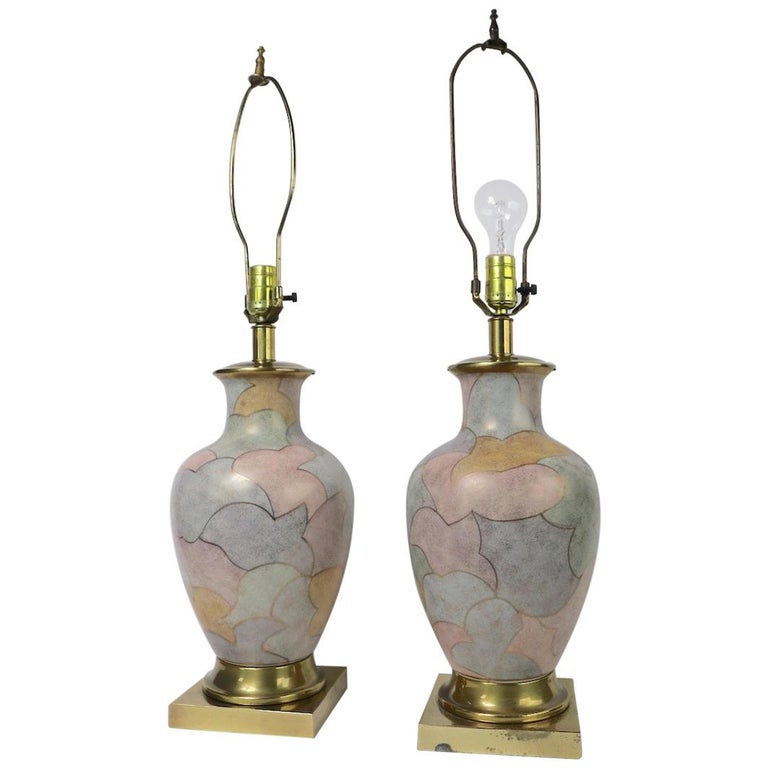 Pair of Lamps by Frederick Cooper For Sale