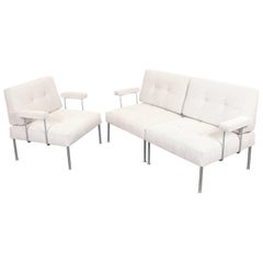 Danish Mid-Century Modern Modular 'Paper Clip' Sectional Sofa by Poul Cadovius