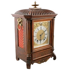 Antique Victorian Lenzkirch Mantel Clock