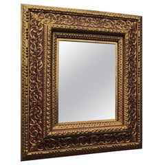 Gilt Baroque Wall Mirror from Russia