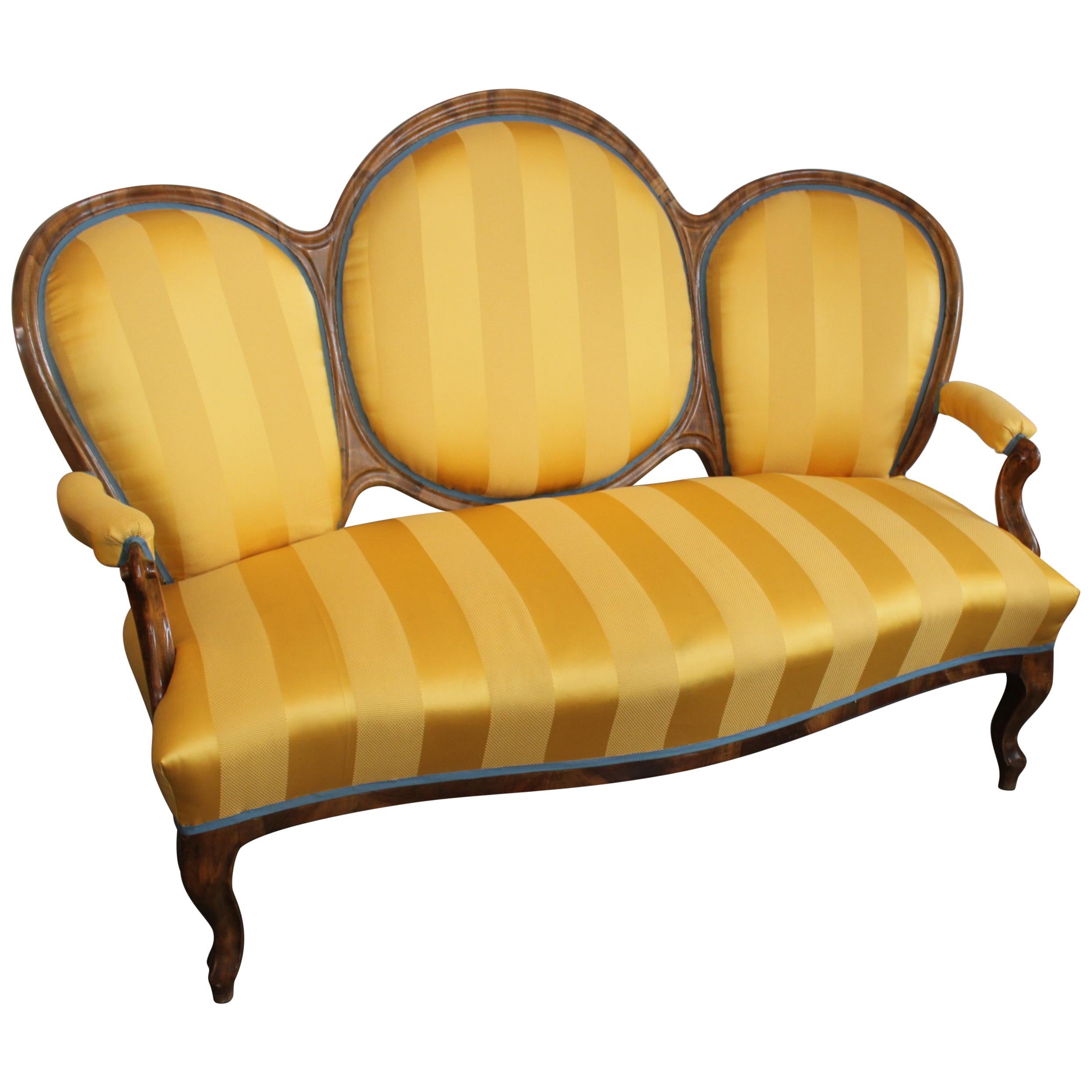 Late Biedermeier Sofa For Sale