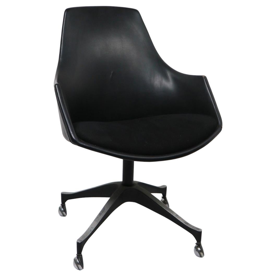 Mitte des Jahrhunderts  Drehstuhl Swivel Chair von I. V. Chair Company Brooklyn NY