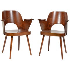1960s Vintage Oswald Haerdtl Chairs by Ton
