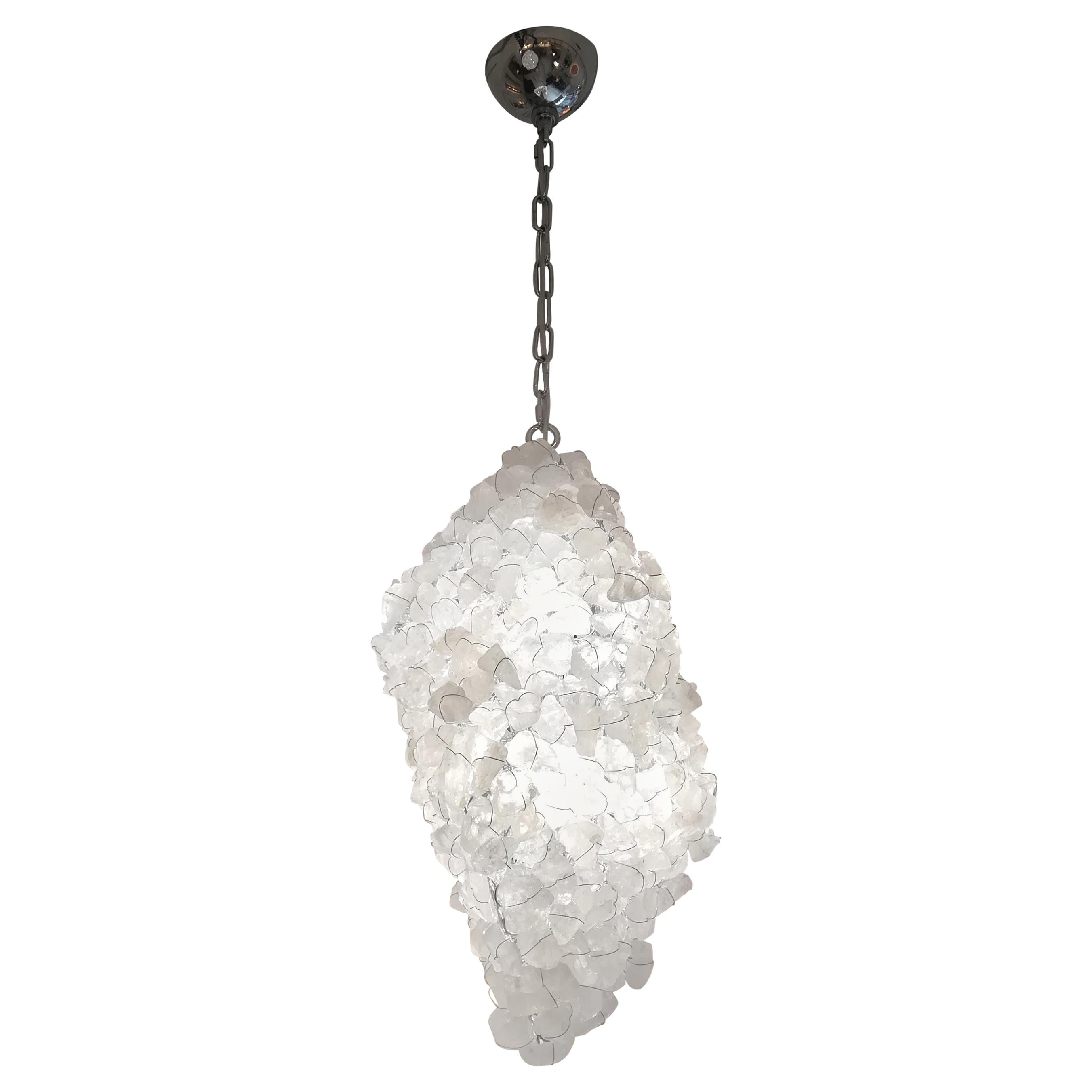 Rock Crystal Pendant For Sale at 1stDibs