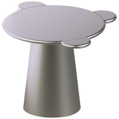 Contemporary Coffee Table Silver Donald Wood by Chapel Petrassi